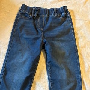 Girls Mini Boden skinny jeans size 11 dark indigo